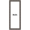 PosterPalooza | Panoramic Deco Black Picture Frame - UV Acrylic, Foam Board Backing, Hanging Hardware - 2 of 4