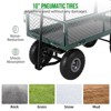 Heavy Duty Steel Garden Cart Folding Utility Wagon with Removable Cart Liner - 4 of 4