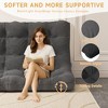 APRILSOUL Full Size Floor Mattress Futon Mattress Sleeping Pad Foldable Roll Up Mat, Sofa Couch Bed - 3 of 4