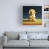 Lucia Heffernan 'Yoga Chick Lotus' Canvas Art - 3 of 4