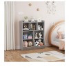 Three-Tier Kids Bookshelf And Bookcase For Storage Books And Toys,Multi Shelf With Cubby Cabinet For Boys And Girls, Toy Storage Cabinet For KId's Be - 4 of 4