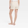 Women's Fleece Lounge Shorts - Colsie™ - 3 of 3