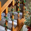 20ct 18" Noble Fir Pine with Pinecones Decorative Garland Ties - Haute Décor - 3 of 3