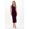 WEST K Women's Evelyn Velvet One Shouder Midi Dress - image 2 of 4