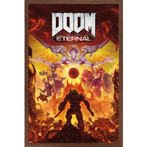 Trends International Doom Eternal - Maykr Framed Wall Poster Prints - 1 of 4