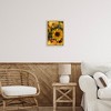 Stupell Industries Bunches of Garden Sunflowers Floating Frame Canvas Art - 3 of 4
