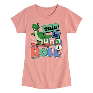 Girls' - Disney - Toy Story Fitted Short Sleeve Graphic T-Shirt - 1 of 4