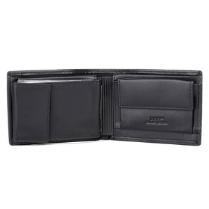Dopp Regatta Convertible Billfold Wallet with Zip Bill Compartment - Black - 1 of 4