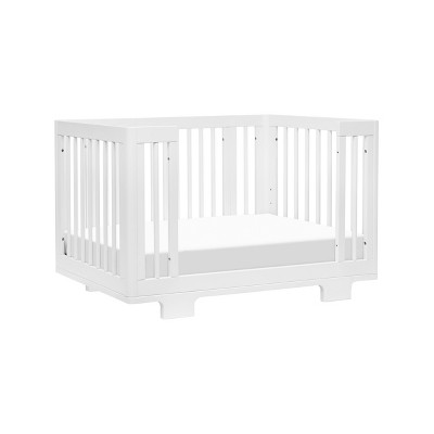 Yuzu White Pine 8-in-1 Convertible Crib with Conversion Kits