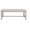 PAGED Contemporary Wood Outdoor Table Rectangle Patio Dining Table with Rot-resistant Build for Patio, Poolside, Courtyard - 2 of 4