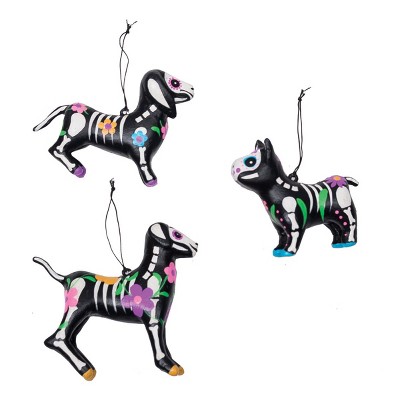 Gallerie II Dia de Muertos Dog Ornament A/3