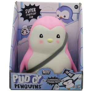 MonkeWorld: Pudgy Penguin Fidget Toy - Pink, Plush, Stress Relief - 1 of 4