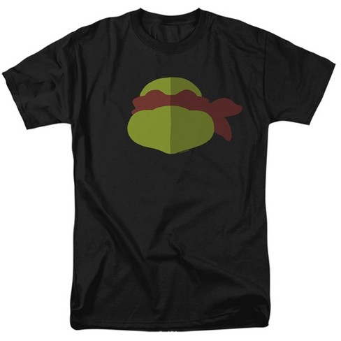 Teenage Mutant Ninja Turtles Raph Face Adult T Shirt,  Black - image 1 of 4