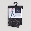 Hue Studio Women's Camo Print Mid-Rise Cotton Comfort Cell Phone Side Pocket Leggings - Gray - image 4 of 4