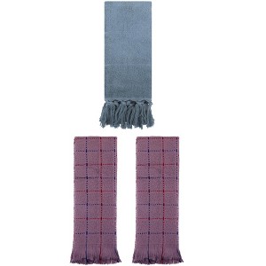 REGALWOVEN Cotton Absorbent Soft Decorative Turkish Bath Towel for Bathroom 3 Packs - 1 of 4