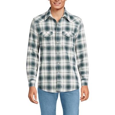 Lands' End Men's Western Shirt