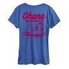 Women's - Lilo and Stitch - Ohana Records Short Sleeve Graphic T-Shirt - 2 of 4