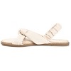 Journee Collection Womens Kiandra Espadrille Flat Sandals Ivory 10 - 2 of 4