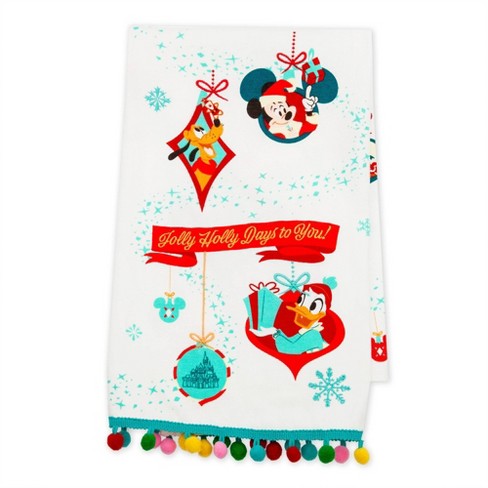 Disney, Kitchen, Disney Mickey And Minnie Christmas Kitchen Towels 2 Pack