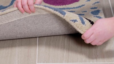 Handmade Multicolor Wool and Viscose Tufted Rectangular Rug, 2' x 3'