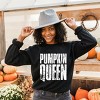 Simply Sage Market Pumpkin Queen Distressed Sweatshirt - 2 of 4