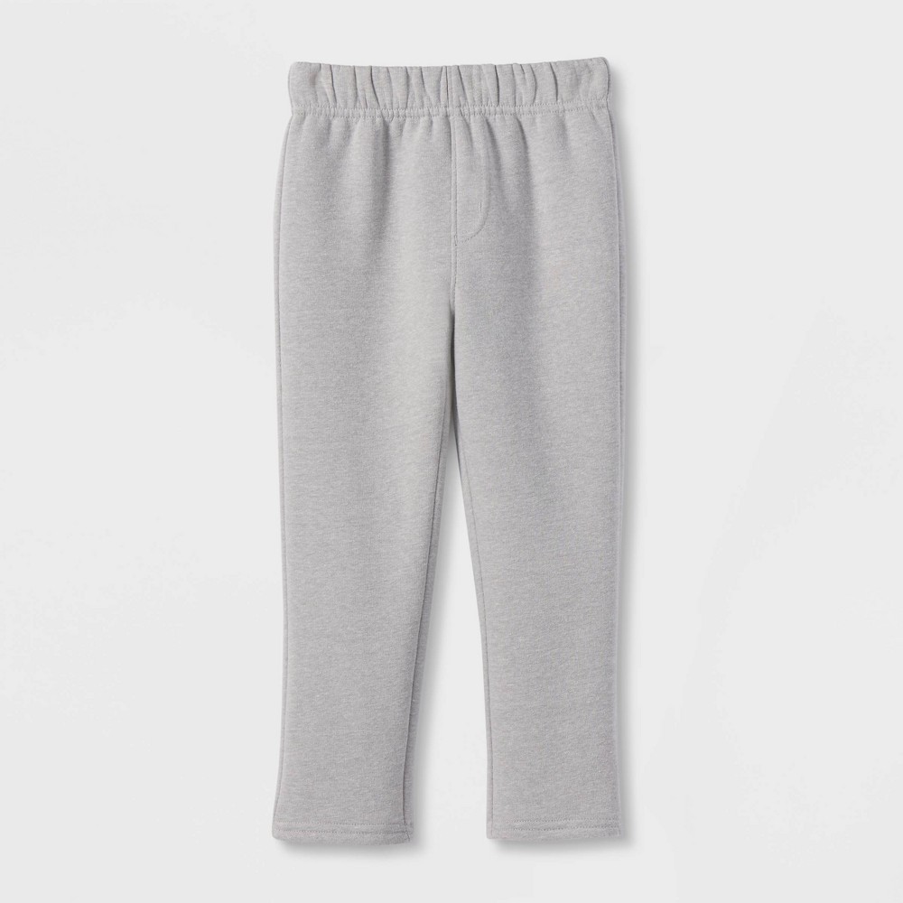 Toddler Boys' Fleece Pull-On Pants - Cat & Jack Heather Gray 4T