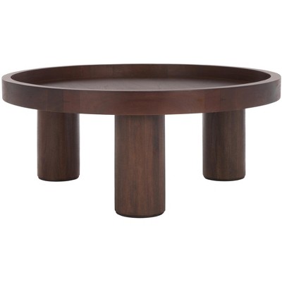 Meek 3 Leg Round Coffee Table - Safavieh