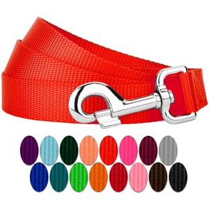Country Brook Petz 6ft By 1 Inch Heavyduty Doublehandle Nylon Leash - 1 of 4