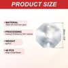 Unique Bargains DIY Lamp Arts Crafts Decoration Crystal Pendants Octagon Beads 40 Pcs - 2 of 4
