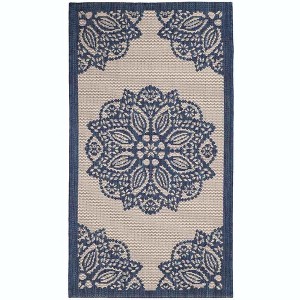 Courtyard CY6139 Power Loomed Indoor/Outdoor Area Rug  - Safavieh - 1 of 3