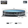 Intex Ultra XTR Deluxe Above Ground Swimming Pool Set, Includes Cartridge Sand Filter Pump, SuperTough Puncture Resistant, Rust Resistant, 24' x 52" - 3 of 4