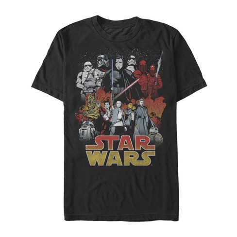 Men's Star Wars The Last Jedi Good And Evil T-shirt : Target