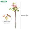 Unique Bargains Foam Handmade Lifelike Durable Artificial Holly Berry 9.8" - 3 of 4