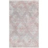 Unique Loom Kamala Washable Collection Area Rug - Modern Trellis - 2 of 4