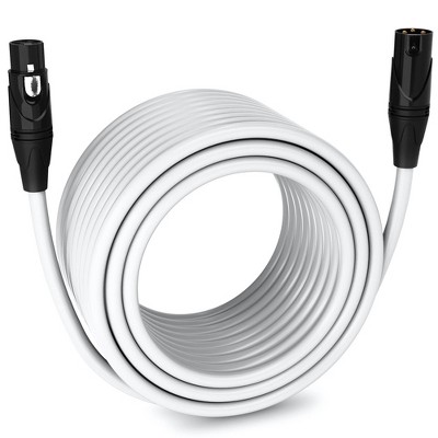 LyxPro Balanced XLR Cable, Male to Female, 3 Pin Microphone Cable