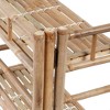 vidaXL 3-tier Bamboo Plant Rack - 3 of 4