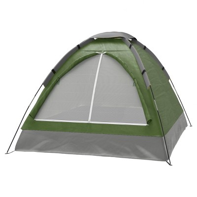 Leisure Sports 2-Person Dome Tent with Carrying Bag - Green/Gray