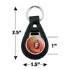 A Christmas Story Only I Didnt Say Fudge Black Leather Keychain - 4 of 4