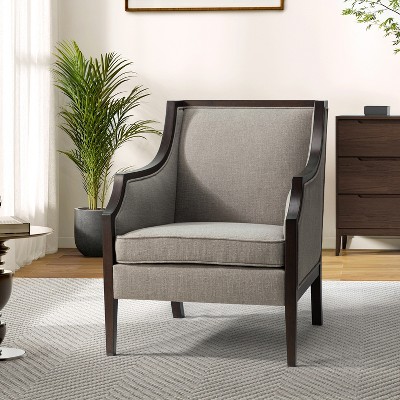 Falco Comfy Wooden Upholstered Living Room And Bedroom Armchair | Karat ...