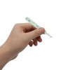 Unique Bargains Durable Spray Paint Cute Eyebrow Tweezer Green 1 Pc - 2 of 4