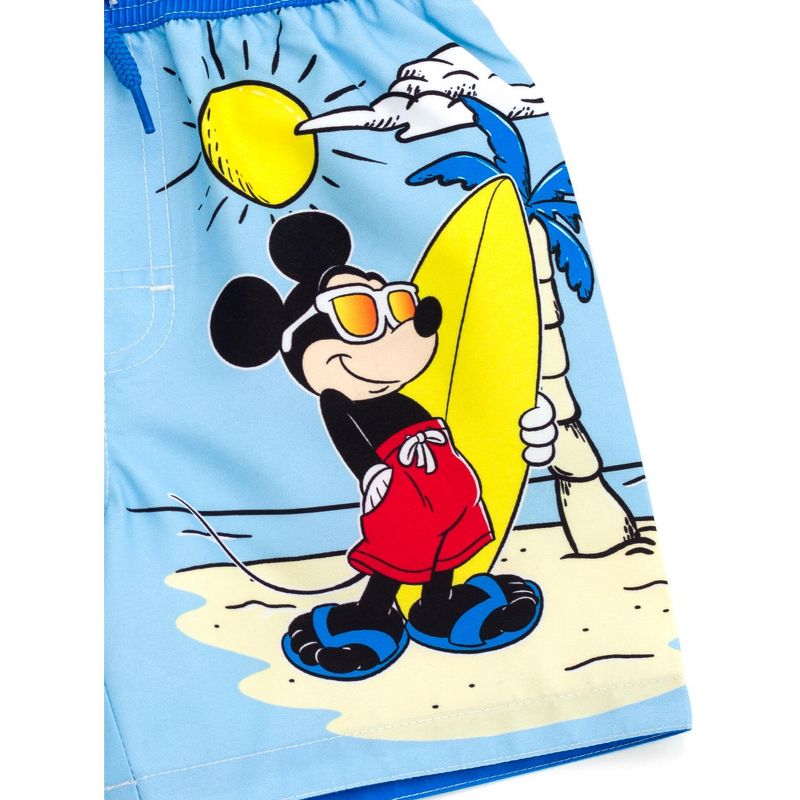 Disney Mickey Mouse Baby Swim Trunks Bathing Suit Toddler, 3 of 4