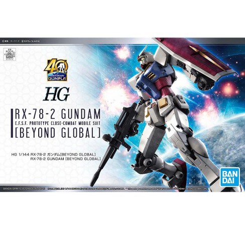 Bandai Spirits Rx 78 2 Gundam Beyond Global Hg 1 144 Model Kit Target