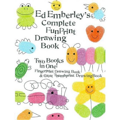 Ed Emberley's Big Purple Drawing Book - (ed Emberley Drawing Books)  (paperback) : Target