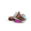 Hershey's Kisses Rainbow Brownie Flavored Share Bag Candy - 9oz - image 3 of 4