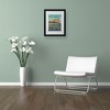 Trademark Fine Art-Vincent van Gogh 'Saintes Maries' Matted Framed Art - 3 of 4