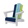 Hyleory Kids' Outdoor Adirondack Chair - Durable HDPE Kids' Patio Chair - 2 of 4