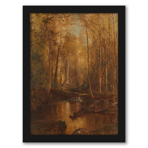 Americanflat 16x20 Framed Print Autumn In The Catskills By Jervis ...