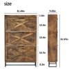 Shoe Storage Cabinet with 3 Flip Drawers - 2 of 4
