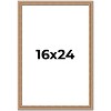 PosterPalooza | Deco Brown Picture Frame - UV Acrylic, Foam Board Backing, Hanging Hardware - 2 of 4