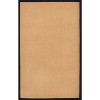 JONATHAN Y Camden Farmhouse Cottage Border Jute Area Rug - 2 of 4